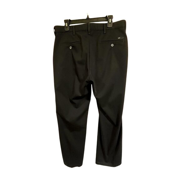 Lee Men's Chino Pants Custom Fit Collection Flat Front Black Size 34 x 30 - Picture 2 of 12
